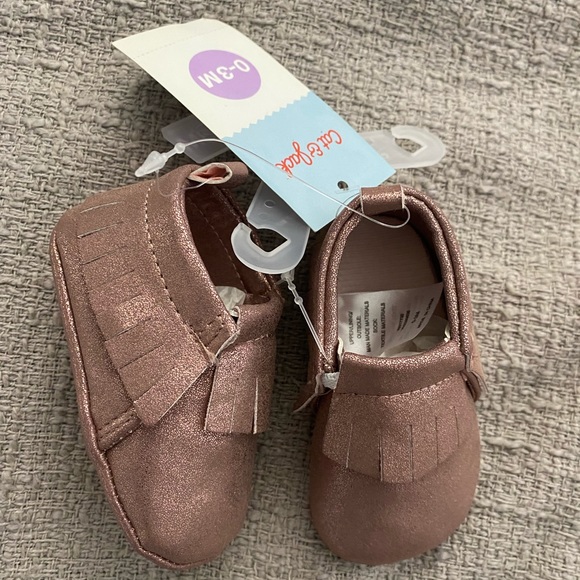 Infant shoes - Metallic Rose - Picture 3 of 3